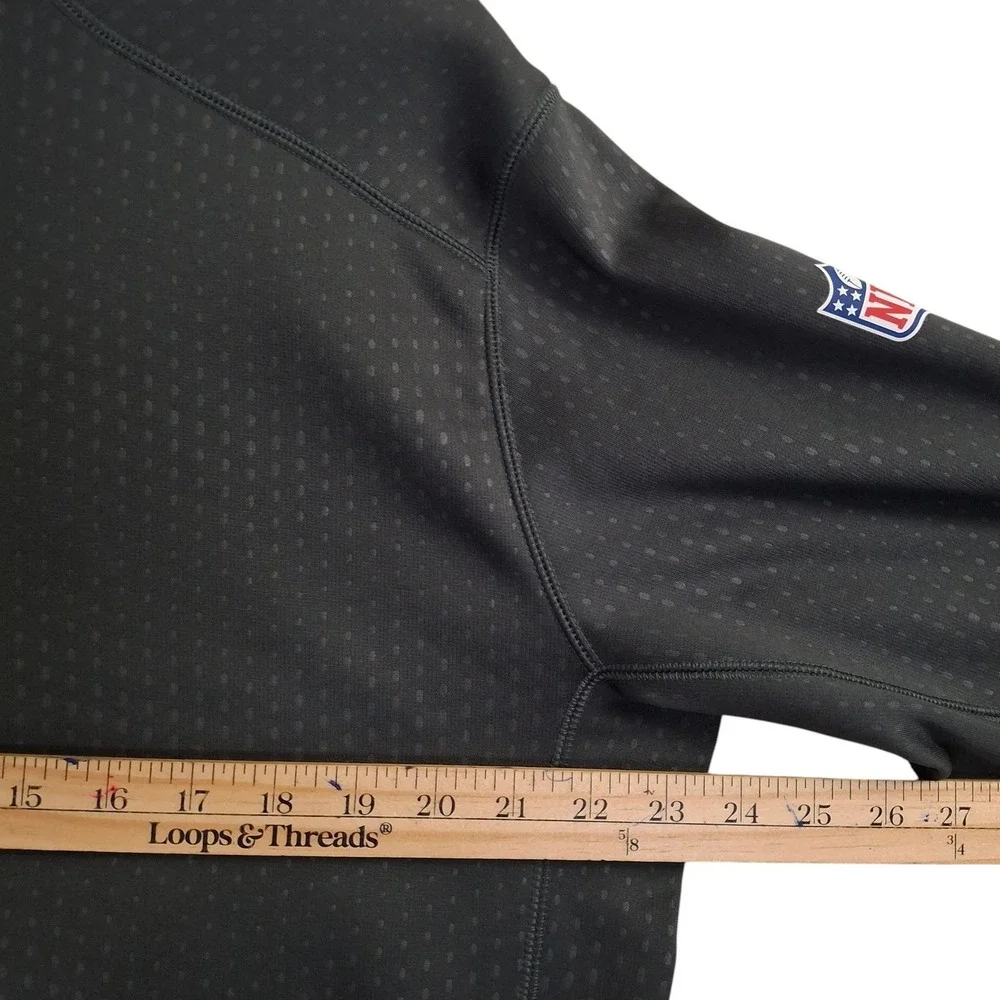 Nike Jacksonville Jaguars Hoodie Mens Large Charcoal Gray Therma-FIT Pullover